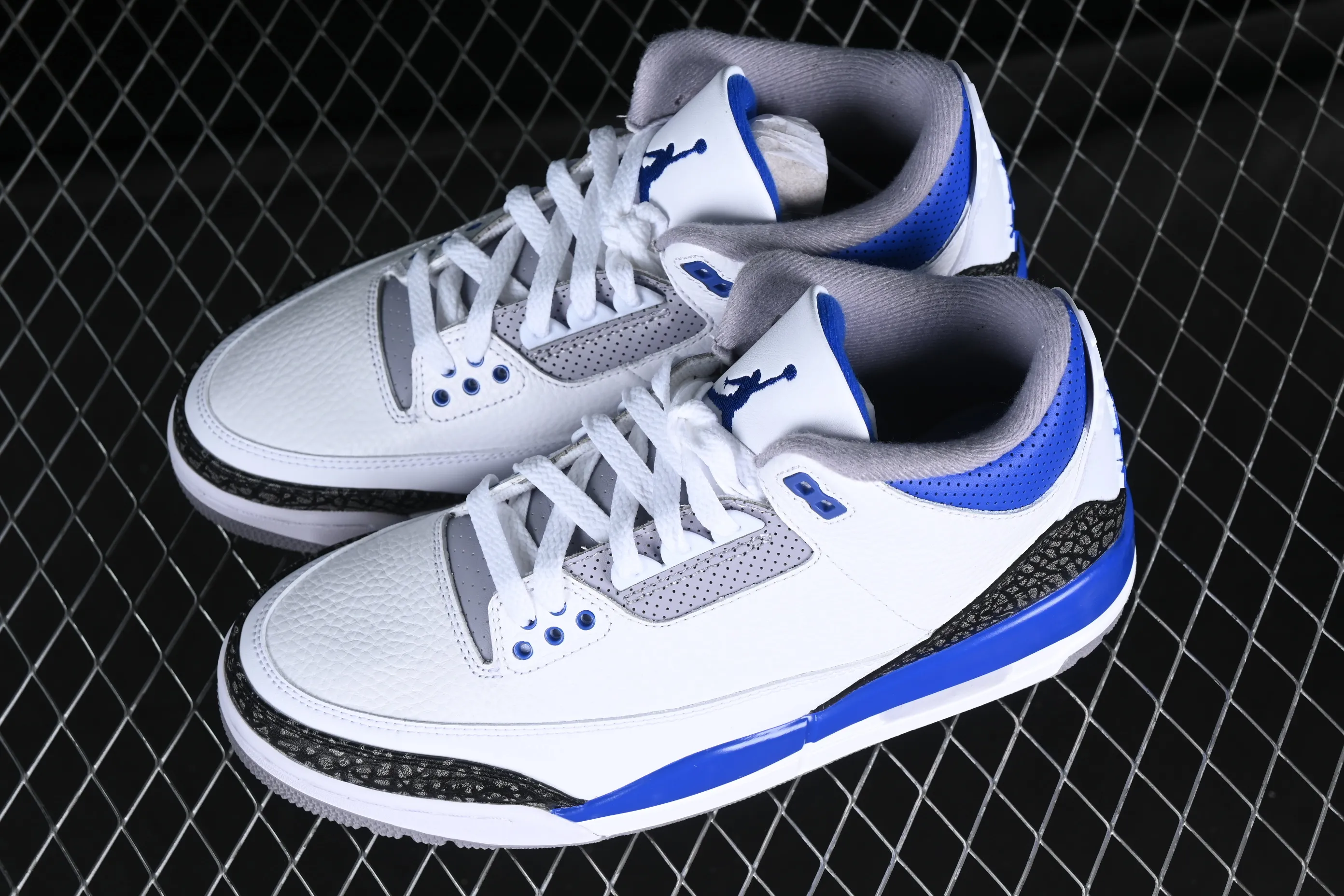 All categories Air Jordan Jordan series basketball shoes Air Jordan 3 pure original Air Jordan 3 "Racer Blue" AJ3 Joe 3 racing blue CT8532-145